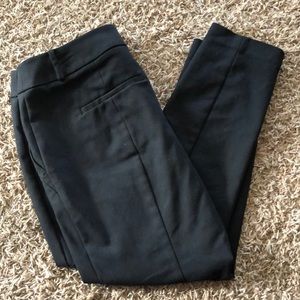 Loft Julie fit skinny black pants